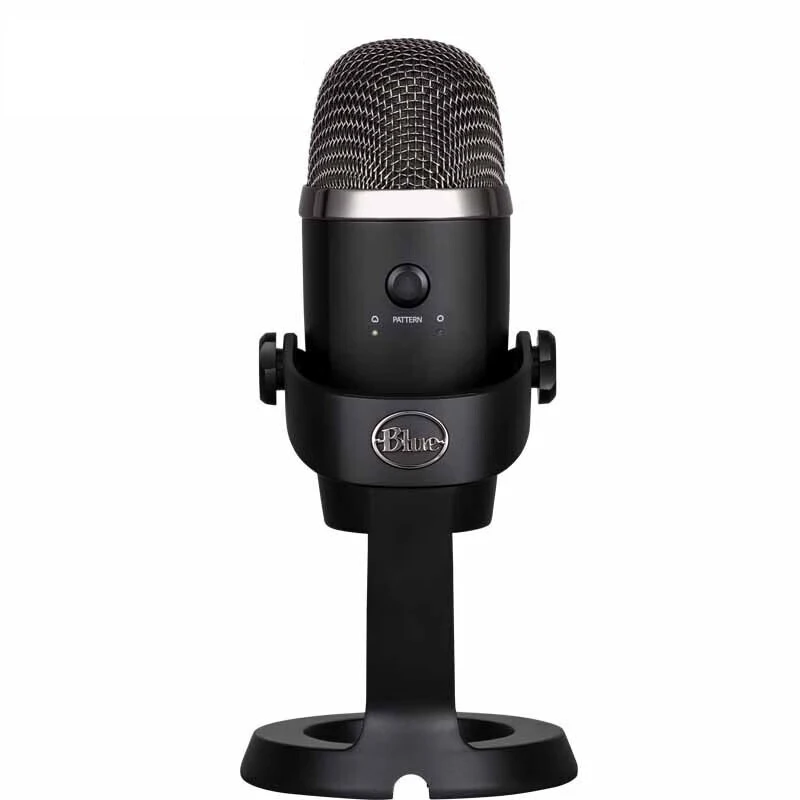 ميكروفون USB ممتاز من Logitech Blue Yeti Nano لـ Creators لتسجيل ألعاب PC Mac