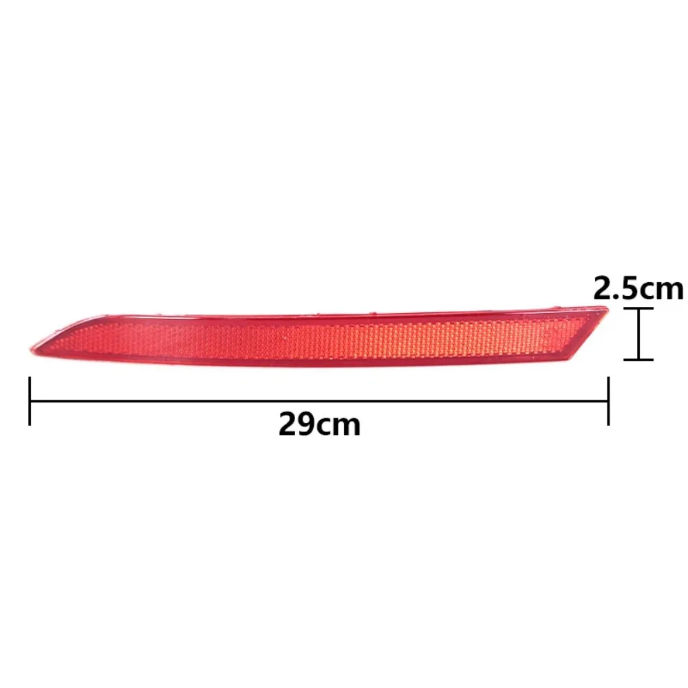 

Fit Volkswagen VW Passat CC 2008-11 3C8945105B 3C8945106B Car Red Lens Rear Bumper Brake Lights Tail Warning Signal Fog Lamp