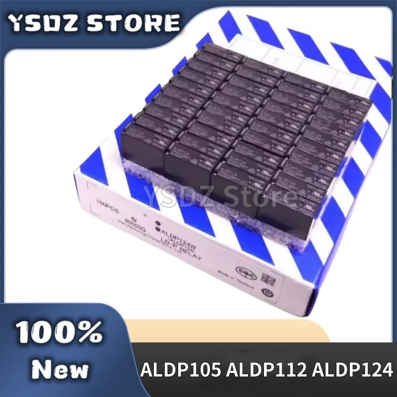 

50 шт./лот, 100% новое оригинальное реле в коробке ALDP105 ALDP112 ALDP124 5 В 12 В 24 В реле постоянного тока на складе