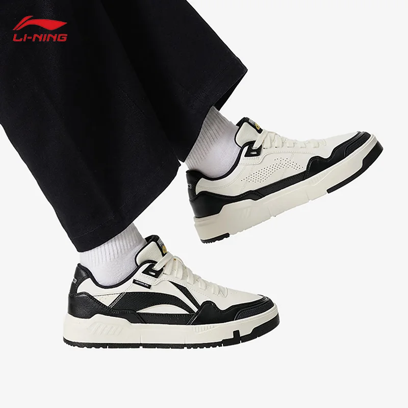 Chaussures occasionnelles de femmes du LI-NING COMsimplifié 80S doublant les chaussures classiques élastiques molles confortables AGtoxic 158