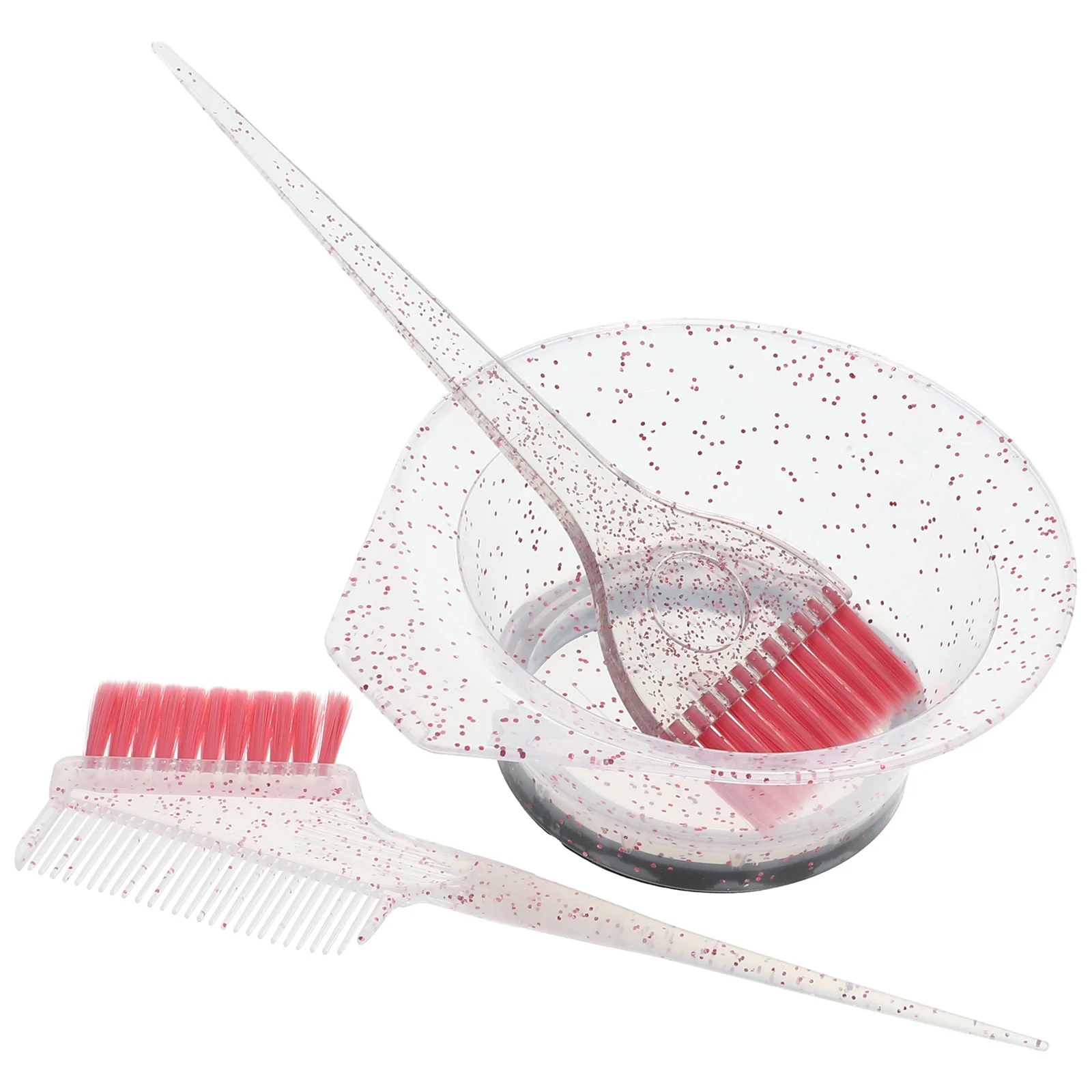 

1 комплект, 1 набор инструментов, утолщенная щетина для смешивания волос для салона дома, для домашнего использования, чаша для смешивания волос, щетка для краски для волос, набор кистей для краски