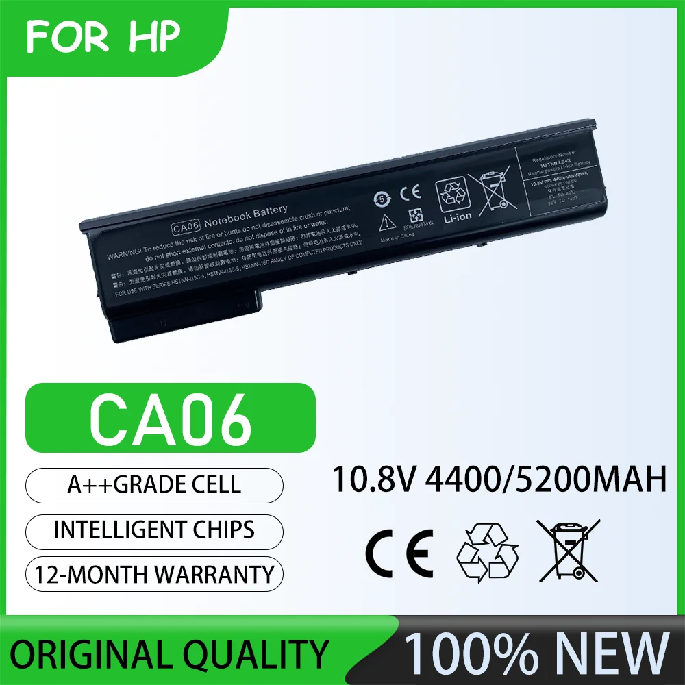 10.8V 5200Mah CA06 Laptop Battery For Hp Probook 640 Series Hp Probook 640 G0 Series Hp Probook 640 G1 Series