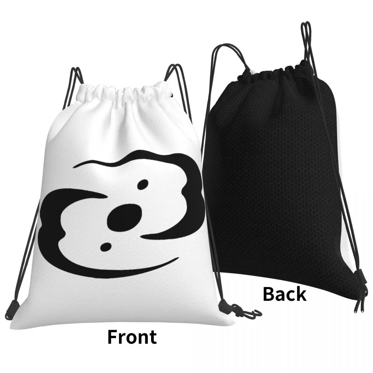Bionicle Three Virtues Symbol Backpacks Multi-function Drawstring Bundle Pocket Sports Bag Book Bags for Travel School