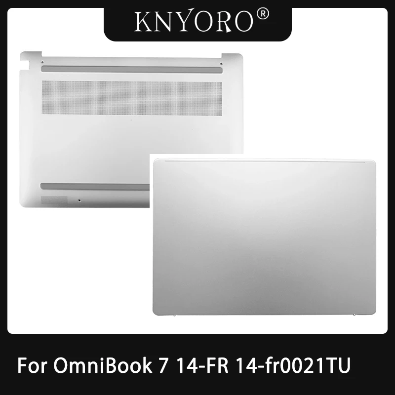 

New For OmniBook 7 14-FR 14-fr0021TU Laptops LCD Back Cover Screen Housing Case Top Rear Lid Bottom Base Lower Case Silver Shell