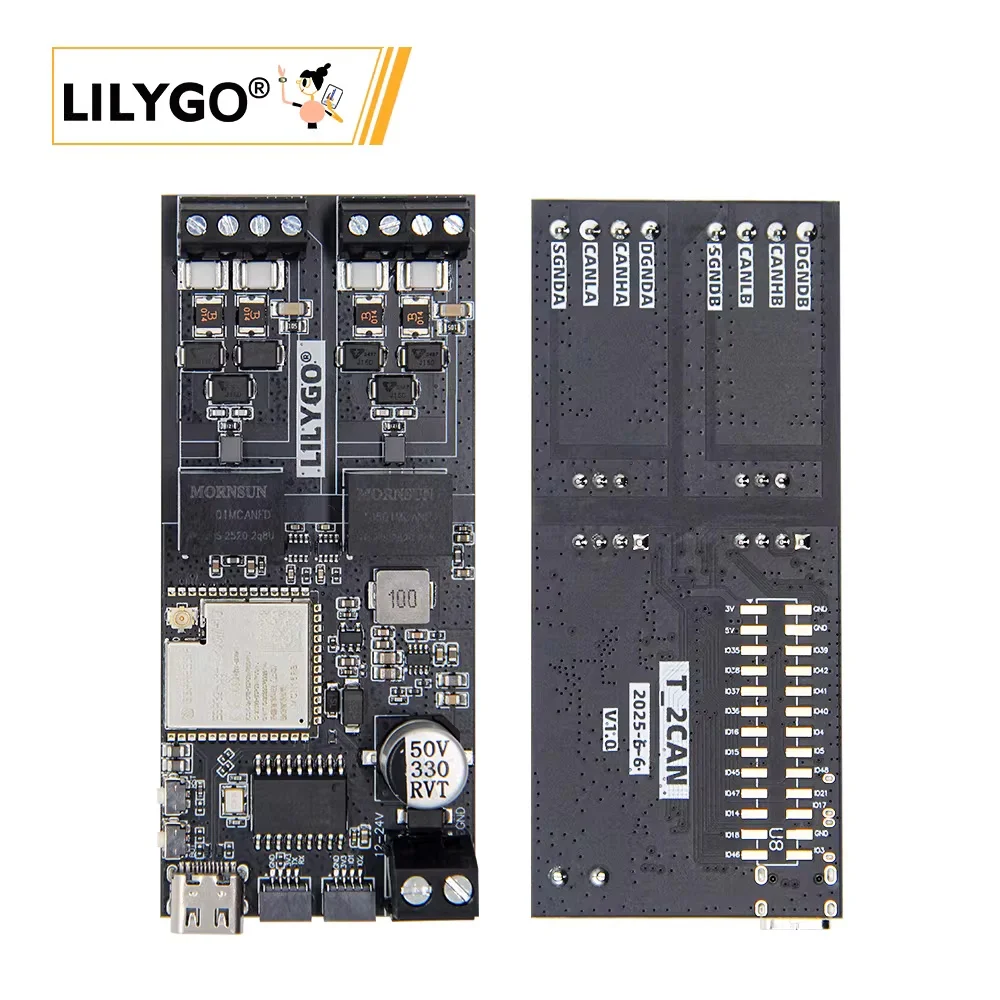 lilygo®-t-2can-esp32-s3-wifi-bluetooth-can-module-development-board-with-qwiic