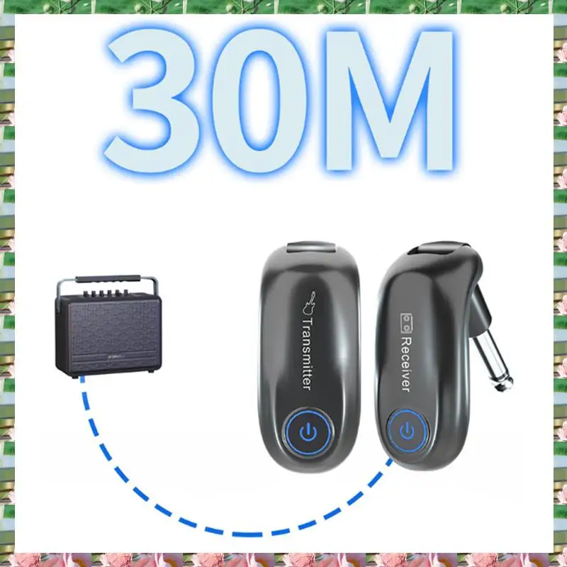 

Sports Wireless Transceiver Plug And Play Stable Transmission For Musical Instrument Accessories Widely Applicable Black,Wireles