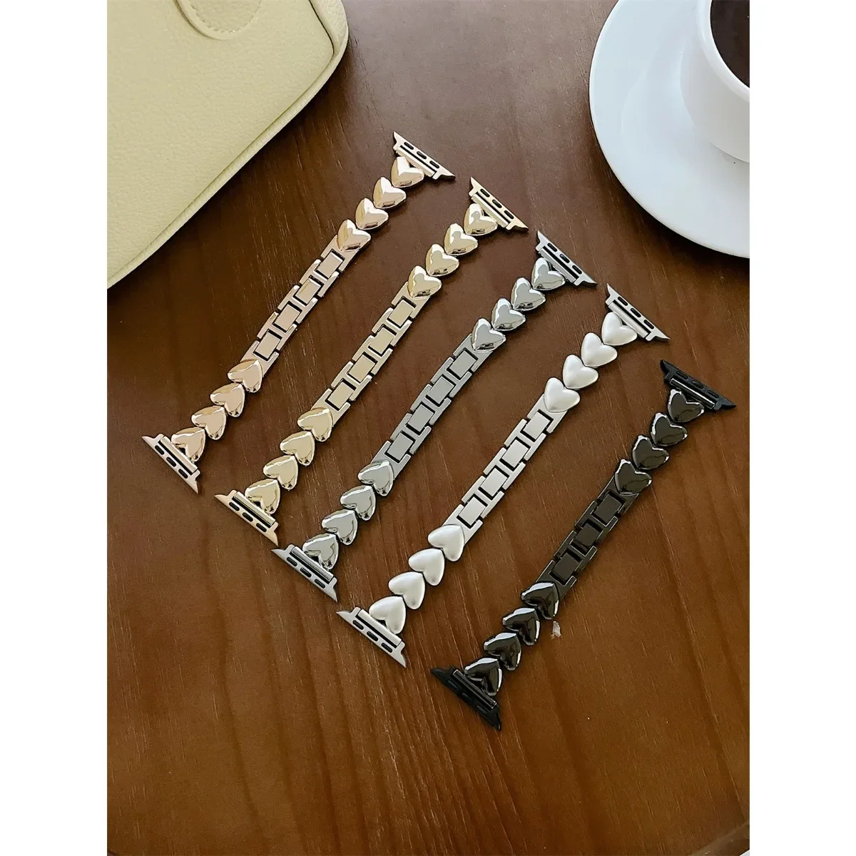 Watch Band For iWatch 42/44/45/46/49mm 38/40/41mm Metal Fashion Watch Strap For Watch Series Ultra2 Series 10/9/8/7/6/5/4/3/2/1_voghion.com