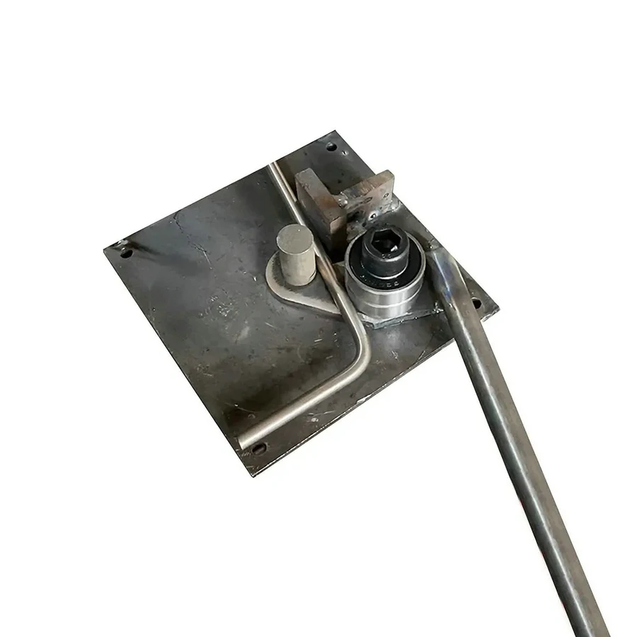 1 مللي متر-8 مللي متر المحمولة دليل آلة ثني حديد التسليح بناء البناء الانحناء حديد التسليح الانحناء أداة مشوه قضيب الانحناء آلة #1