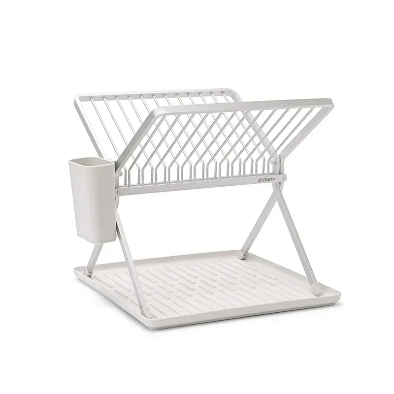 Dish Drain Rack Kitchen Storage Basket Rack