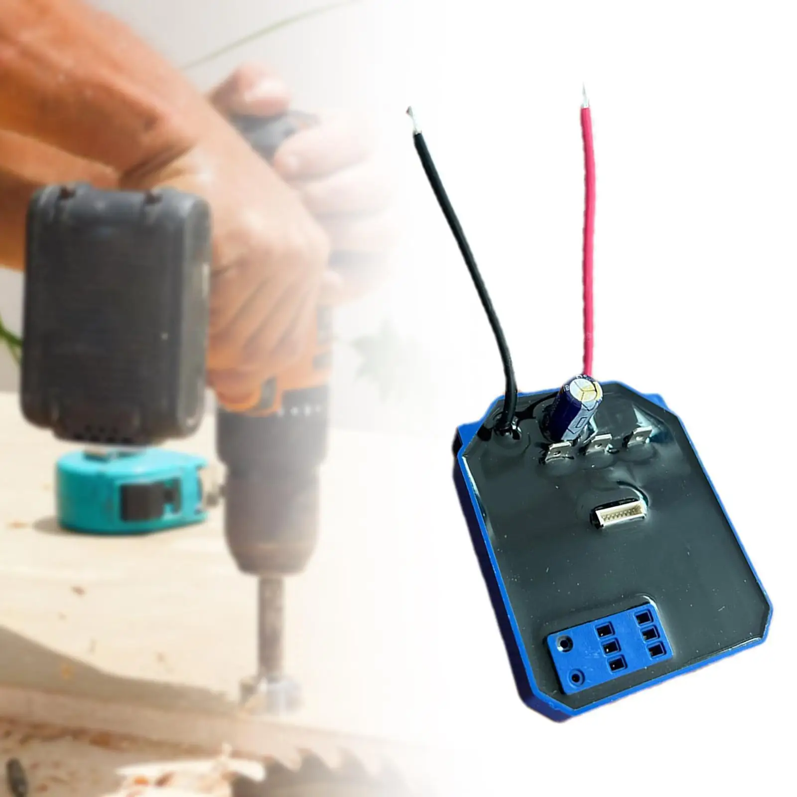 Brushless Electric Drill Drive Board Electric Drill Controller 18V-21V Functional Replacement Versatile Speed Controlling Board