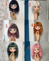 2024 Hotting Blythe wig Mohair Fit 9-10inch head circumference Qbaby