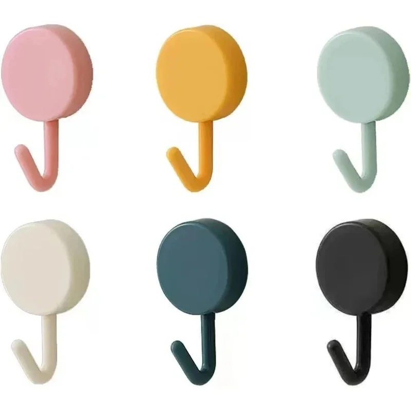 Crochets adhésifs mignons et utilitaires, crochets à clés pour décoration murale, pour accrocher chapeaux, clés, serviettes, pour la maison, la cuisine, le bureau, 5/10/15 pièces