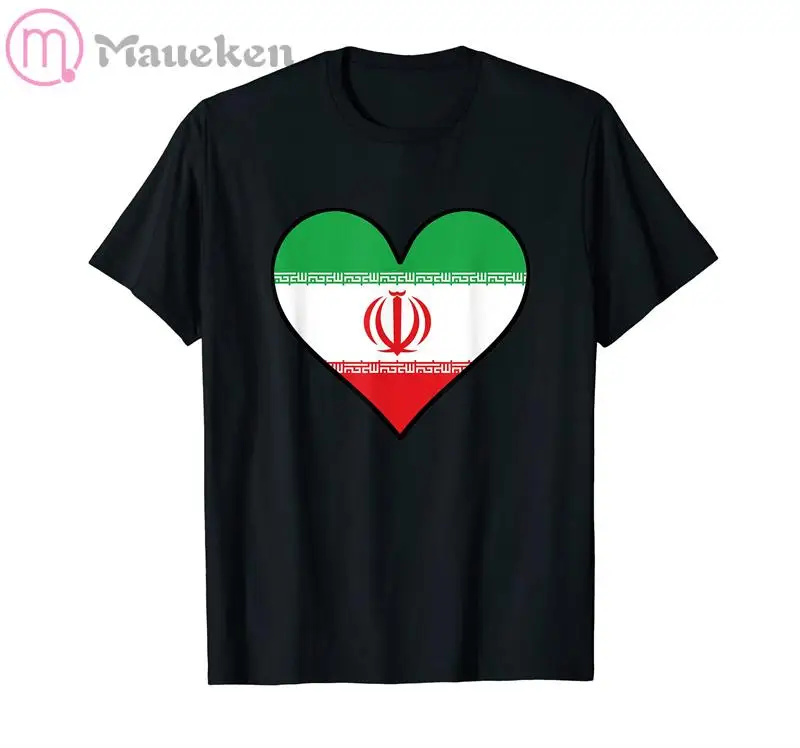 2026 Iran Islamic Men T Shirts Fashion Nations Team 100% Cotton t-shirt Meeting Fitness Brand Clothing Tees Flag IR Tops