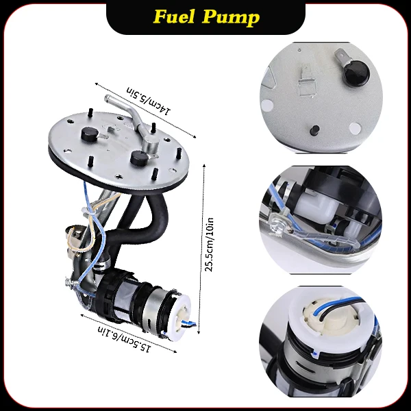 

16700-MAF-000 Motorcycle Fuel Pump Assembly Fit For HONDA ​GL1500 GL1500A GL1500SE Goldwing 1988-2000 16700MAF000 16700-MN5-000