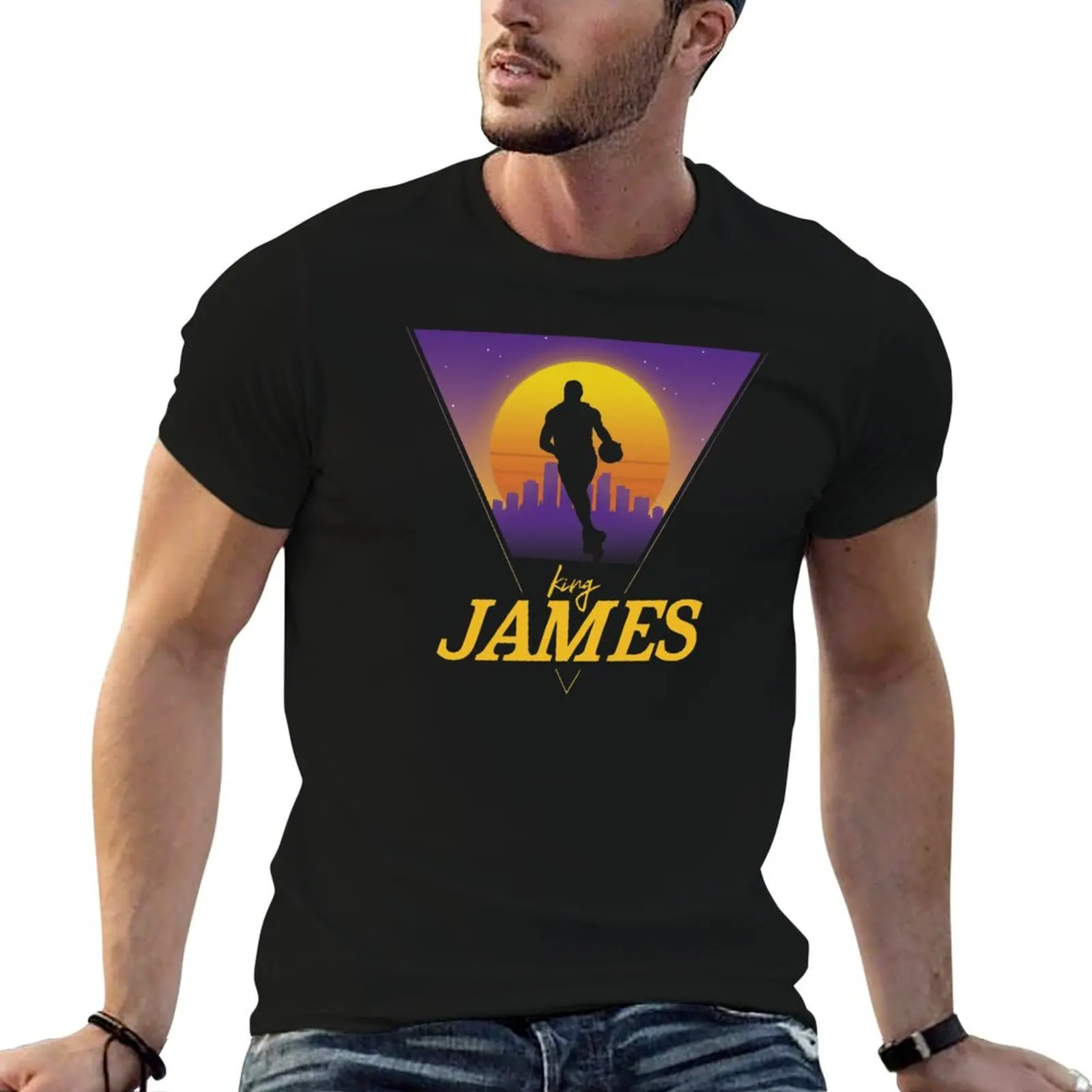 Retro James T-Shirt Work Utility Short Sleeve Shirt