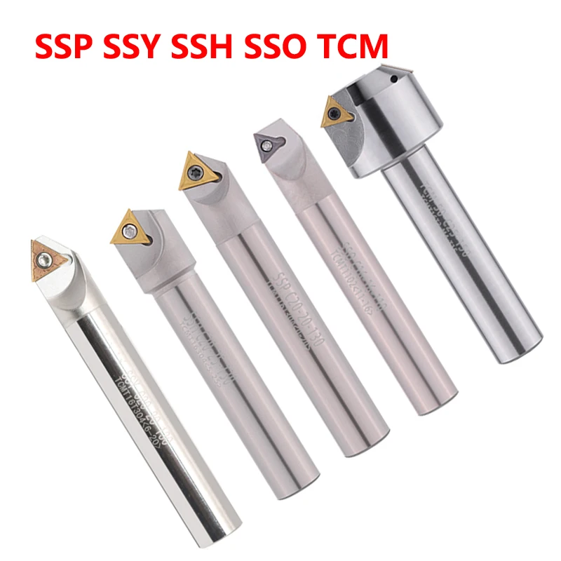 OYYU 15 45 60 30 درجة SSP SSY SSH SSO TCM C16-16-110 C12-12-110L C12 C16 C20 C25 110L 120L الشطب أدوات CNC عرقوب #1