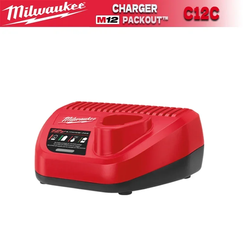 MILWAUKEE M12 M18 Multi-Voltage Charger C12C Battery Charger M12-18C M12-18FC M18PC6 M12-18C3 Rapid Charge Milwaukee Charger