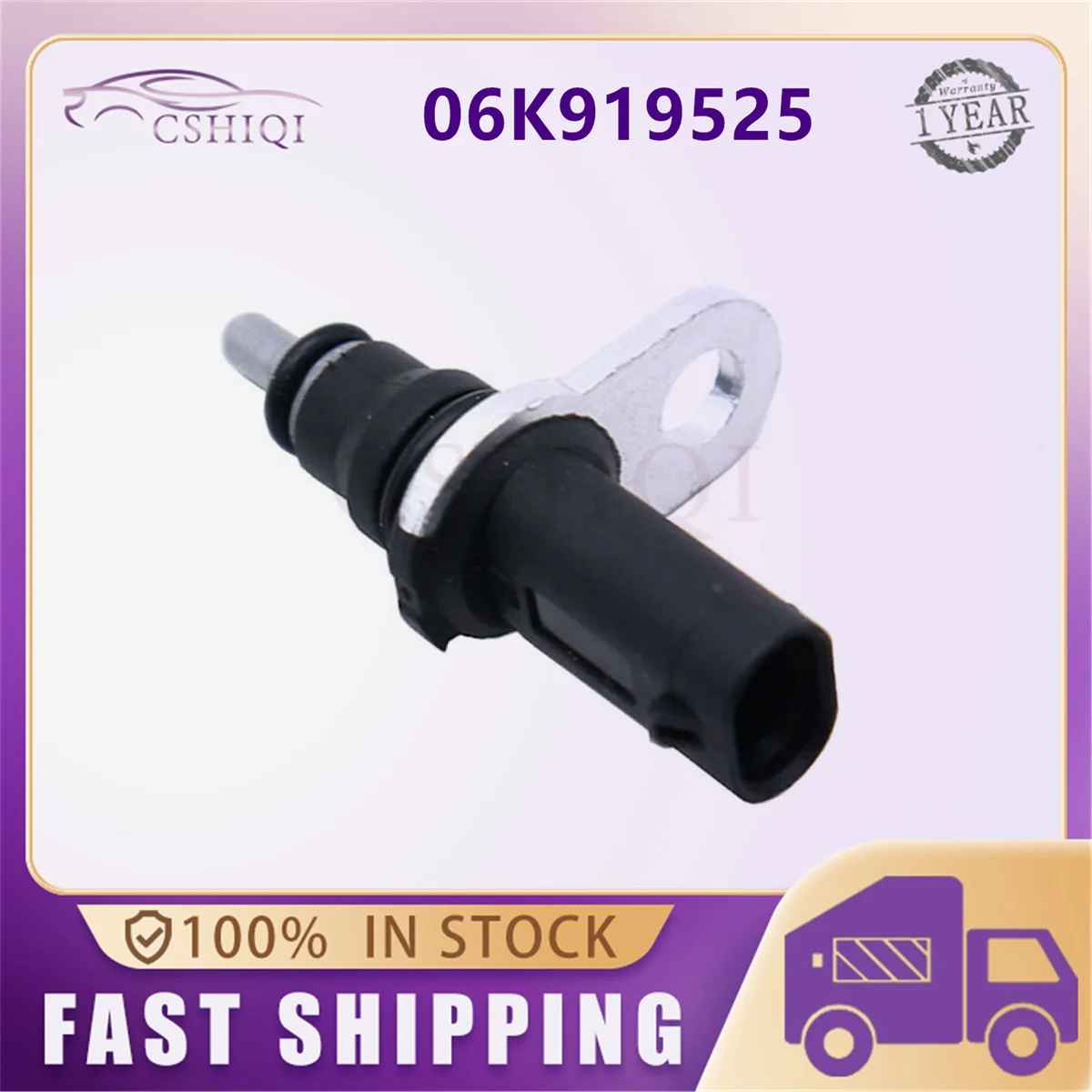 

06K919525 06L919525 Датчик температуры охлаждающей жидкости двигателя для VW Volkswagen Beetle Golf Passat Tiguan Audi Q5 079919523H 530356