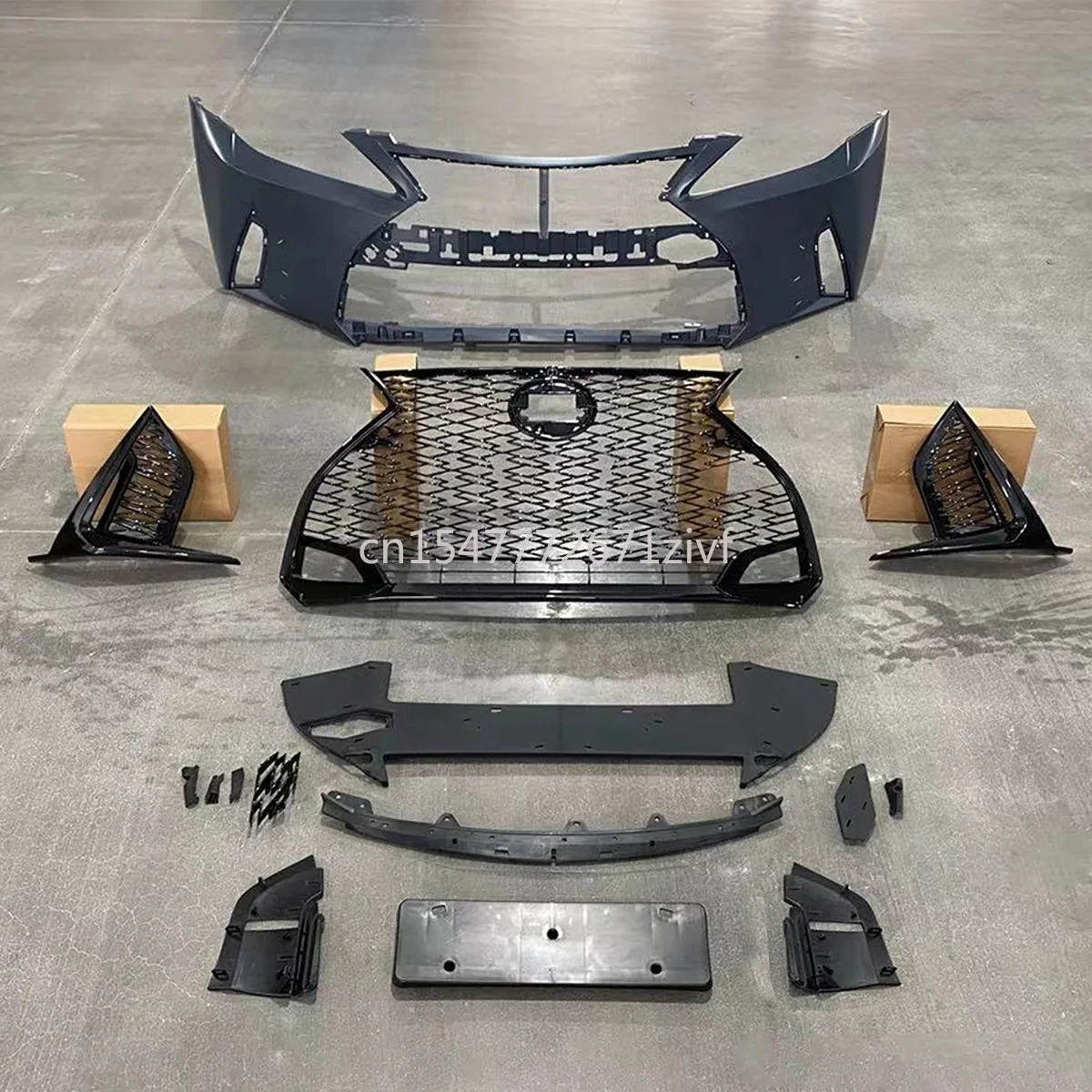 Peiqi طقم هيكل السيارة لـ IS IS250 IS300 ISF 2006 2007 2008 2009 2010 2011 2012 سنة ترقية 2021 نموذج مع شبكات مصدات