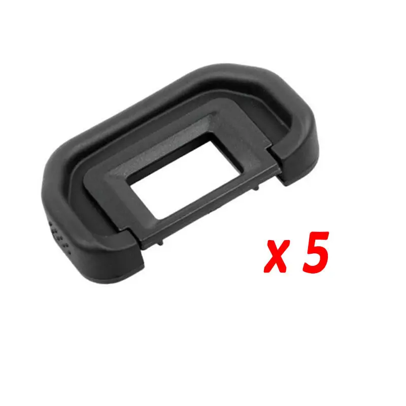 5pcs Rubber EyeCup Eyepiece EB ForCANON EOS 20D 30D 40D 70D 60D 50D 6D 5D Mark II Eye Piece Viewfinder Goggles