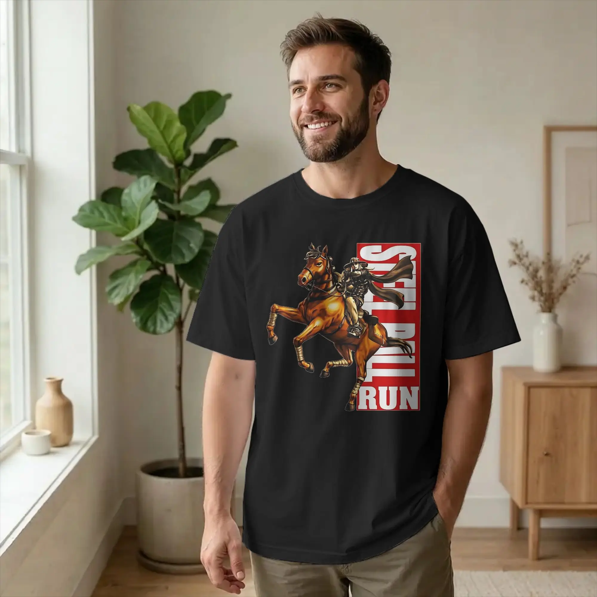 Gyro Zeppeli T Shirt for Men Women Cotton Cool T-Shirts Joestar Family Bizarre Adventure Anime Tees Clothes Graphic Printed