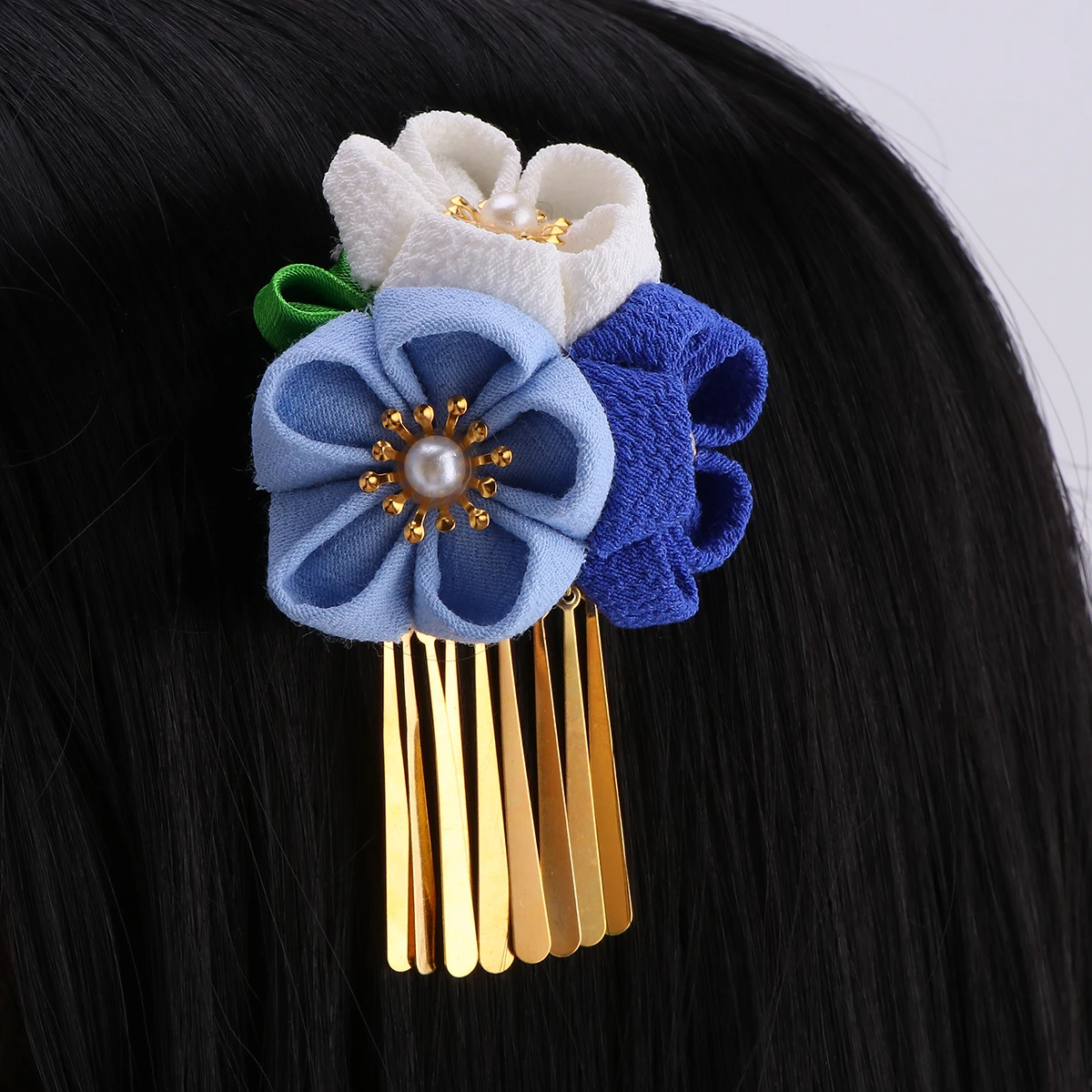 

Cherry Blossom Hairpin Japanese Style Flower Clips Sweet Tassels Kimono Hanfu Accessories Photography Tourism Wedding Party