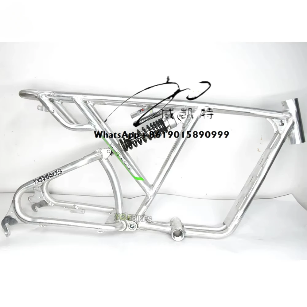 OEM Super Good Quality Titanium Road Bike Frame  Tire Aluminum Electric Bike 73 RX 1000W Bafang Motor Snow City EBike Frame