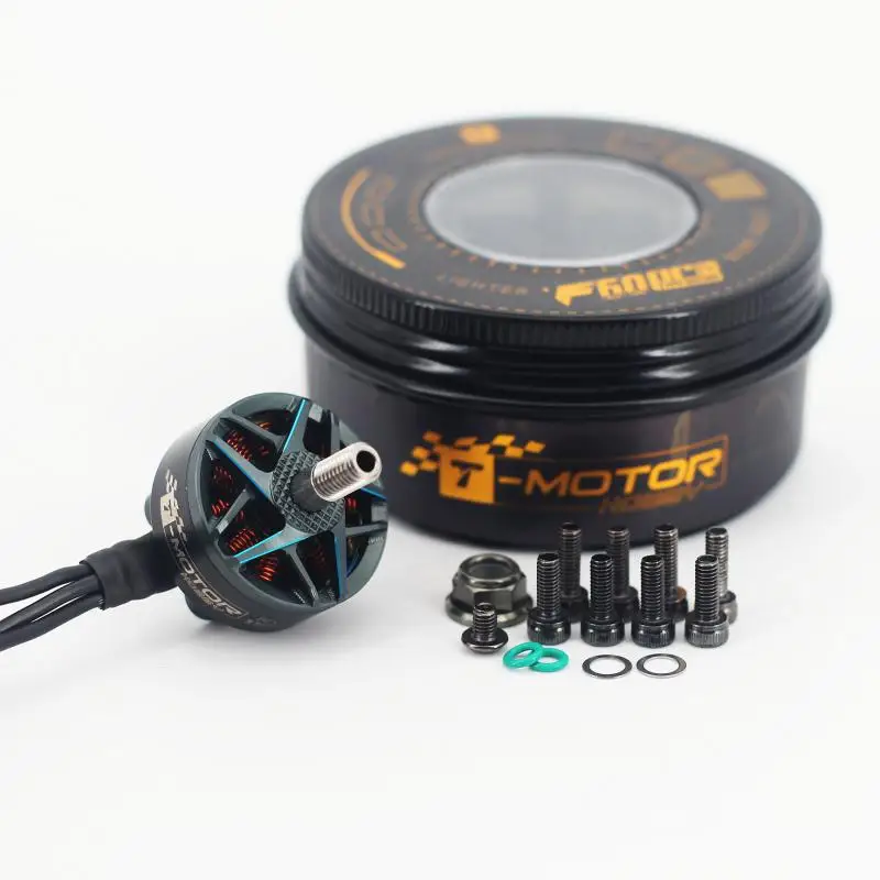 T-motor F60 Pro Iv 2207 1750kv 1950kv 2550kv 4-6s Brushless Motor T5147 T5150 Props For Rc Fpv Racing Drone Freestyle Frame