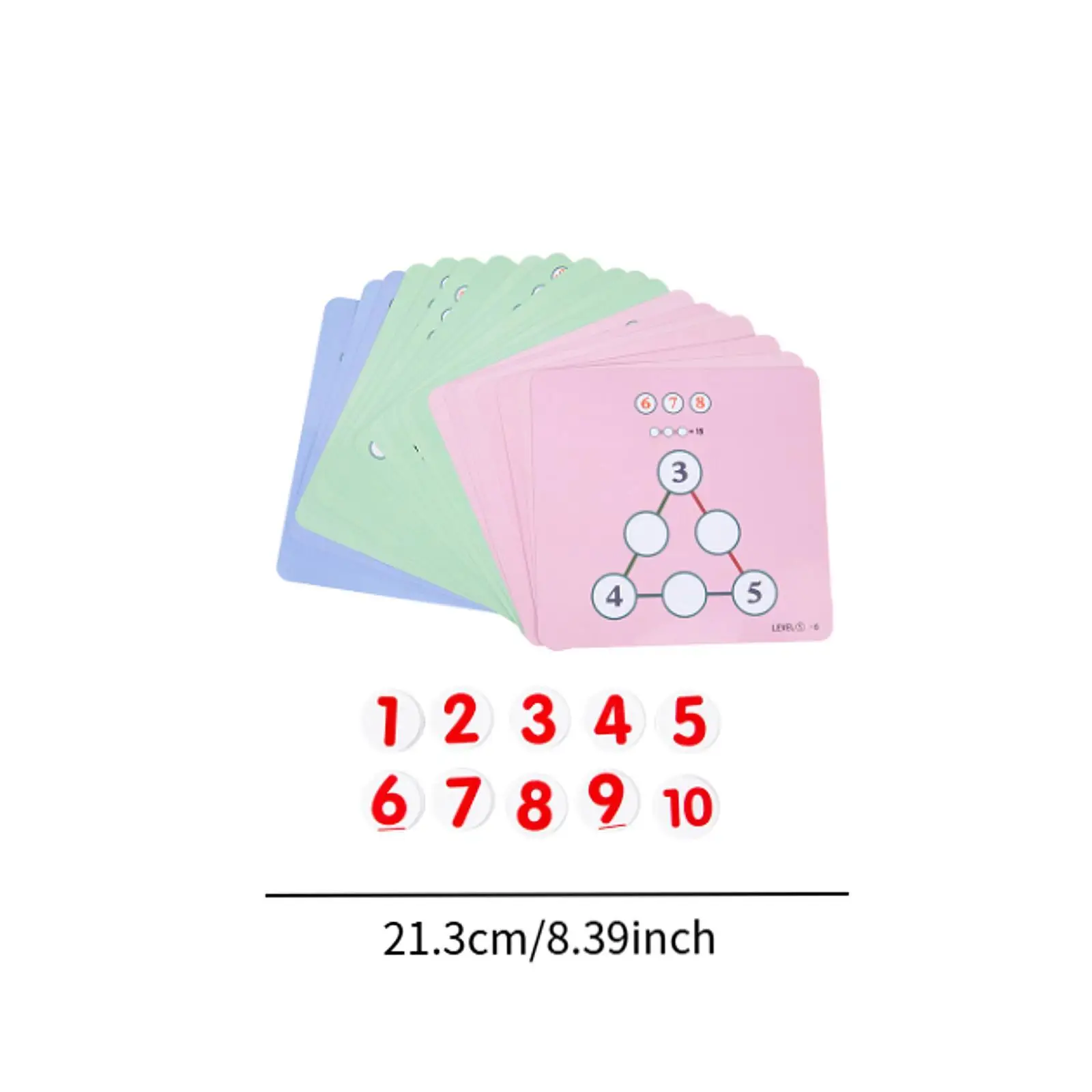 Atividades de aprendizagem de jogos de matriz de números para casa interna e externa