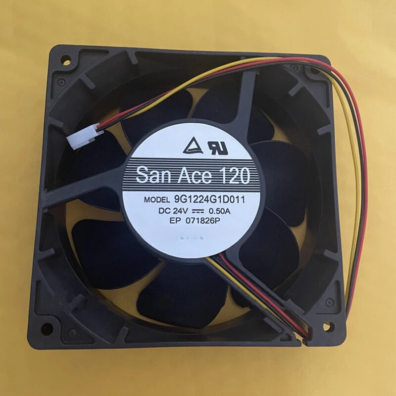 Y+New For Sanyo 9G1224G1D011 DC24V 0.5A 3-wire inverter cooling fan