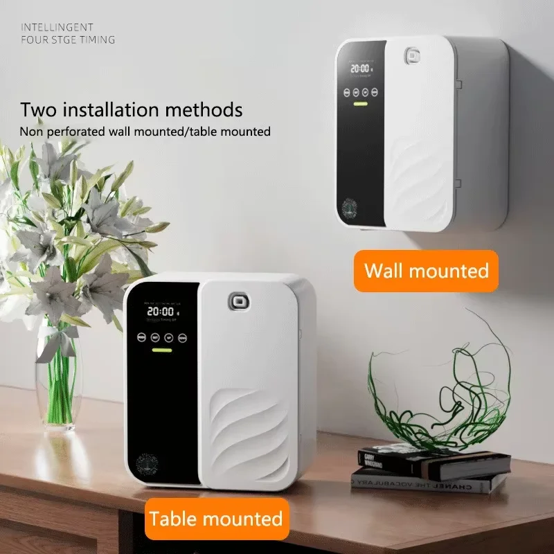 Hotel Aroma Diffuser Machine Wall Mounted Room Fragrance Diffuser Bluetooth Electric Smell Distributor Electric Smell for Home image 4
