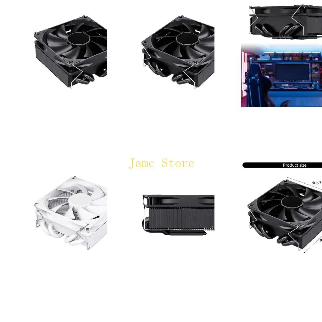 

LX0B Бесшумные процессорные кулеры высотой 45 мм с эффективным отводом тепла для процессоров