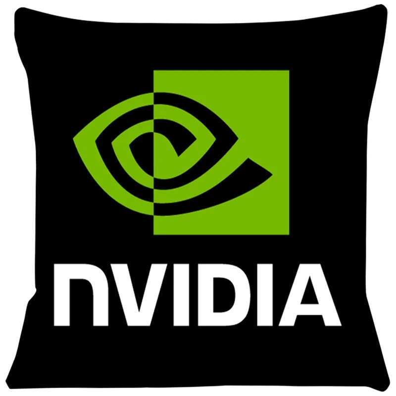 وحدة المعالجة المركزية Nvidia غطاء الوسادة ل أريكة كيس وسادة غطاء مقعد السيارة رمي المخدة 45X45cm للمنزل ديكور SJ-462