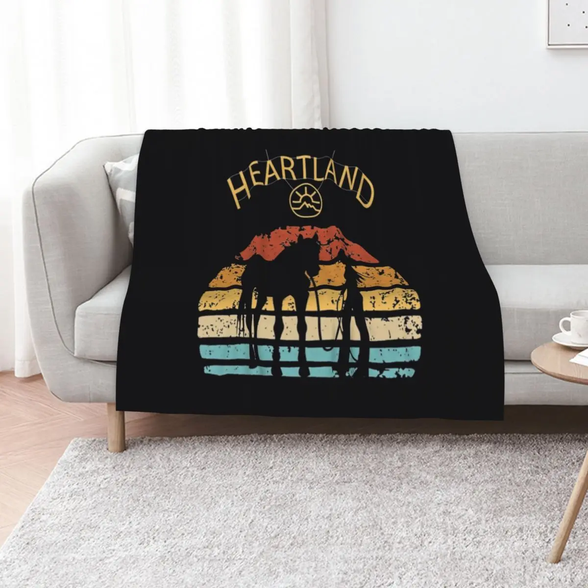 Heartland Uk\t Throw Blanket wednesday bed plaid decorative Fashion Sofas Vintage Baby Blankets