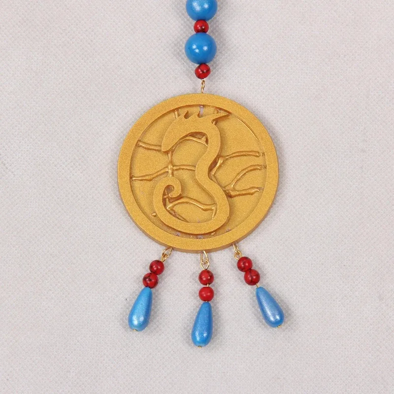 أنيمي Akatsuki No Yona التنين الأصفر المحارب Zeno غطاء الرأس تأثيري طبق الاصل الدعامة الديكور عالية الجودة شخصية الملحقات