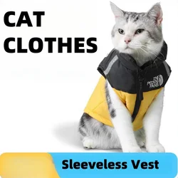Pet Cotton Clothes Autumn And Winter Warm Travel Cat Clothes Add Thick Dog Vest Pet Vest Cat Accessories Pet Supplies