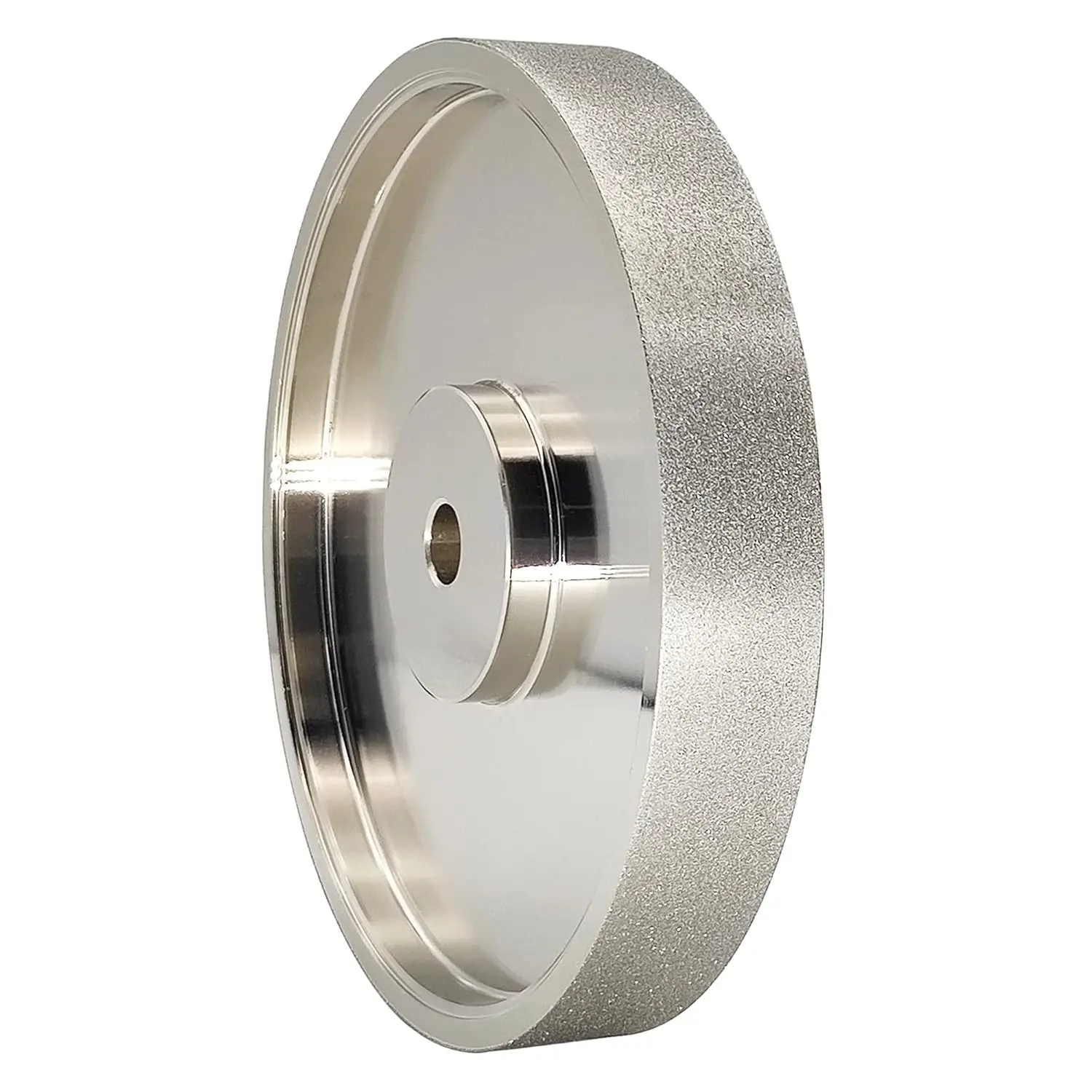 

6" CBN Grinding Wheel 320 Grit, 1" Wide, 1/2" Arbor for Sharpening HSS Tools