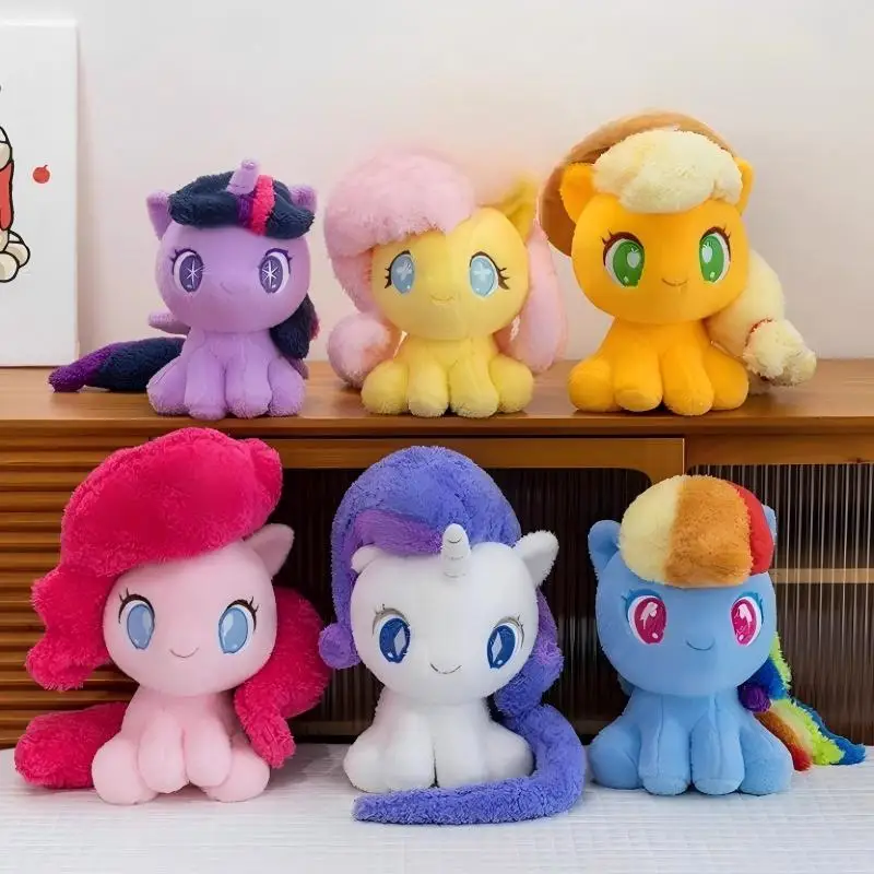 

Подлинная Miniso My Little Ponyi, периферийные сидячие плюшевые игрушки, кукла Biqi, кукла Ziyue Yunbao, декоративная подушка, подарок на день рождения