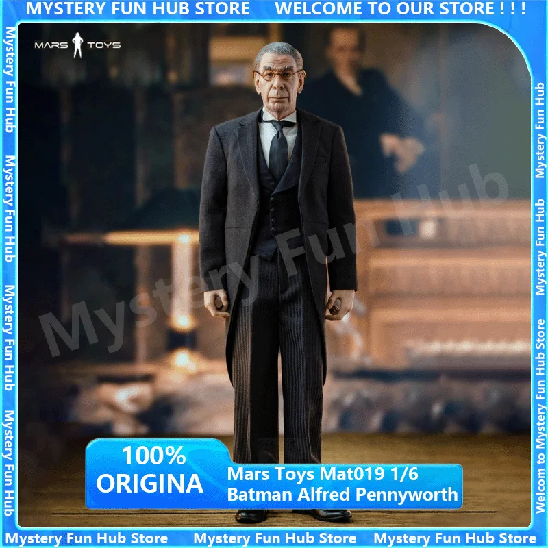 

В наличии Mars Toys Mat019 1/6 Бэтмен Альфред Пенниворт Фигурка Старый дворецкий Afu Мужская аниме-фигурка Коллекционная модель Подарки