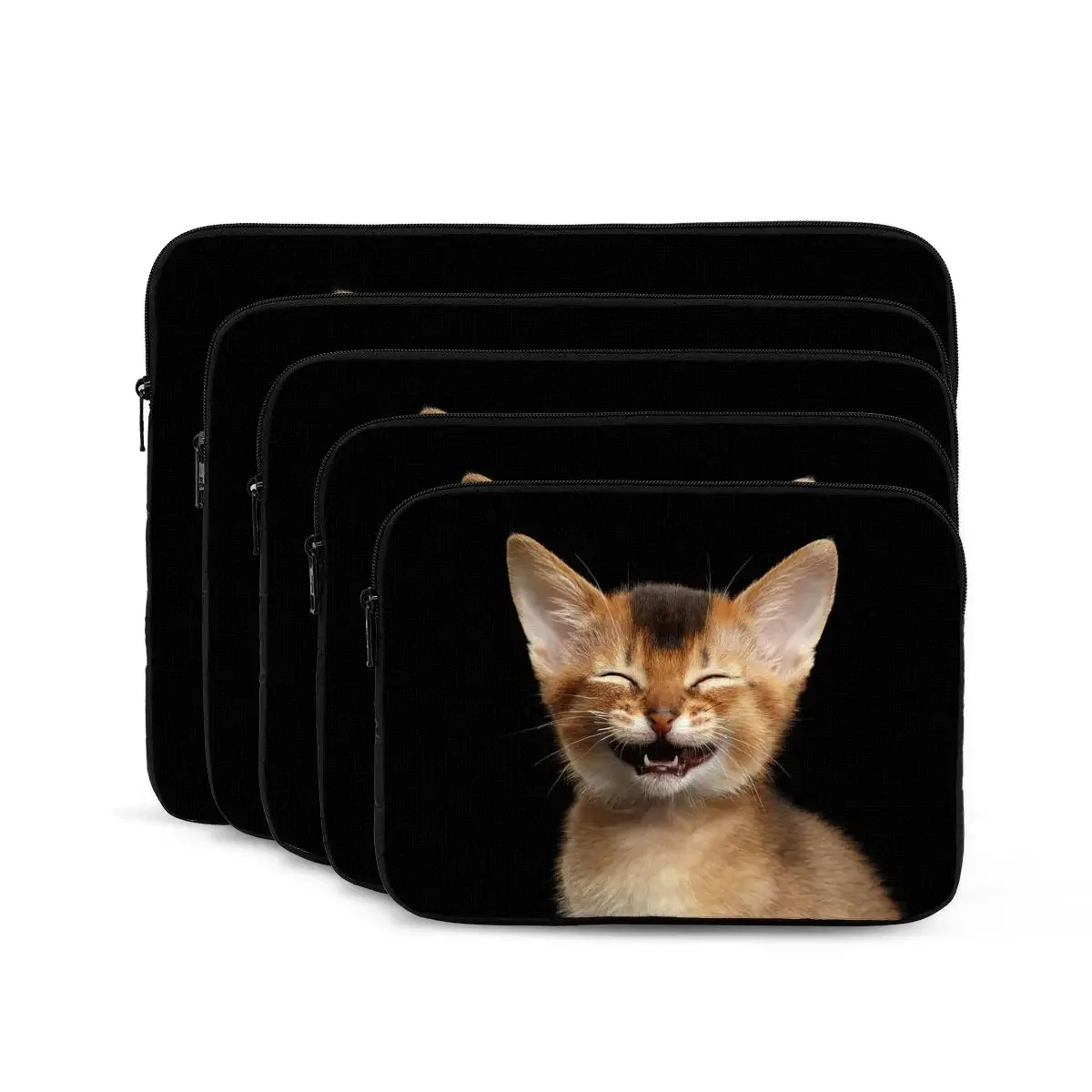 Cat Computer ipad Laptop Cover Case Laptop Sleeve Bag Portable Cover Fundas Pouch