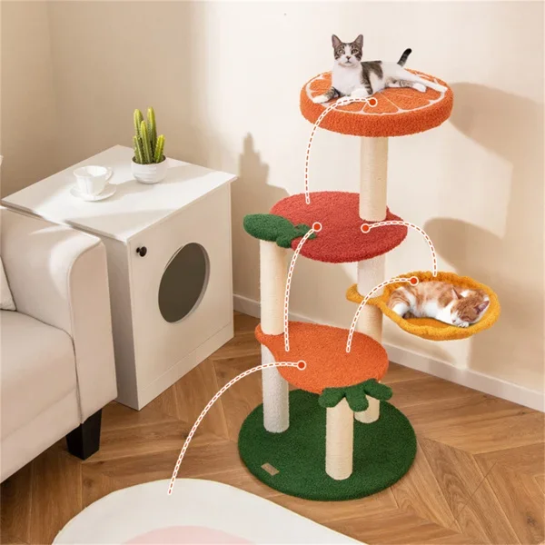猫树宠物活动中心猫公寓（amazon shipping-发货，WALMART禁止销售）周末不发货-15