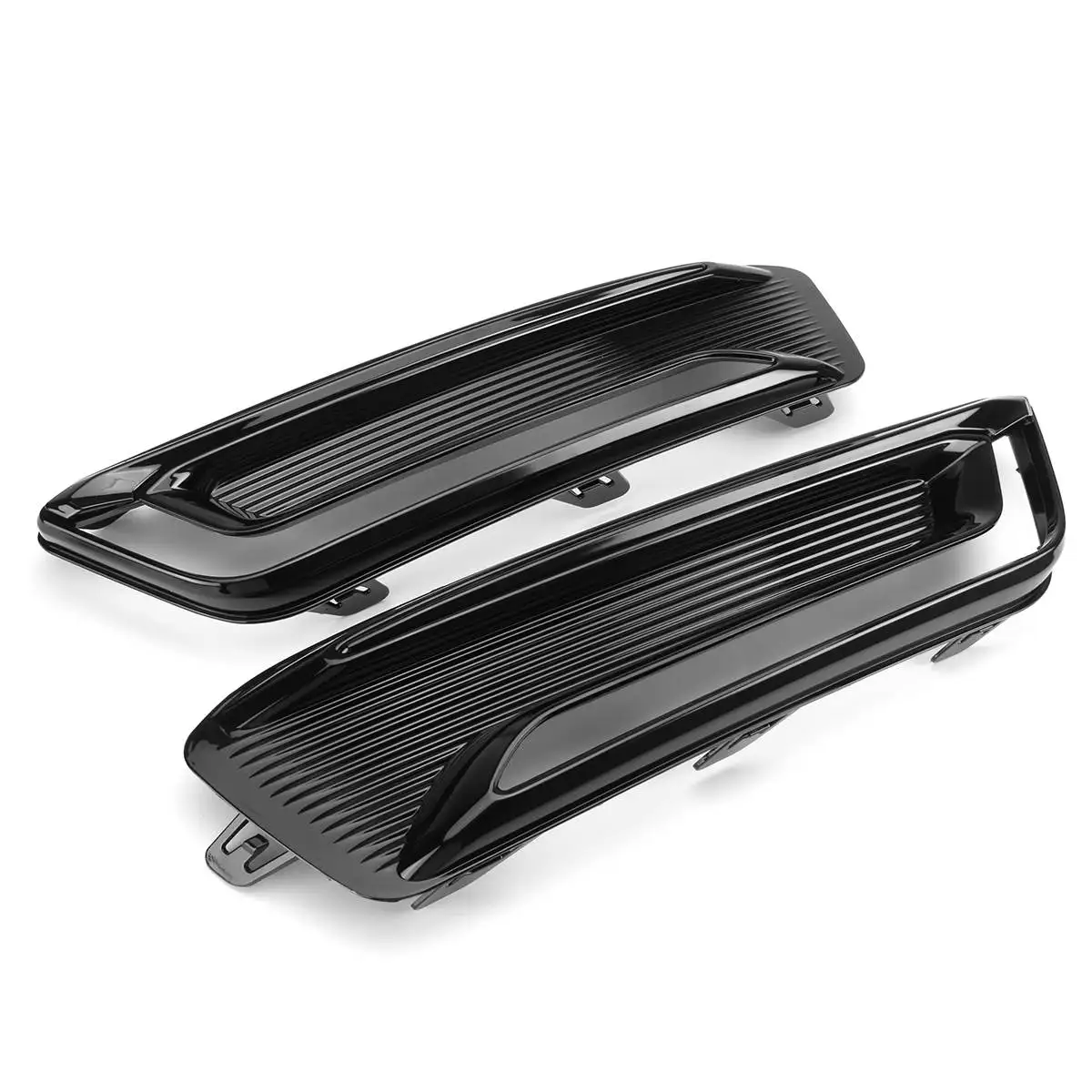 High Quality Front Bumper Fog Light Grille Grill Guard For Chevrolet Impala 2014-2019 Fog Lamp Cover Trim Protector Racing Grill