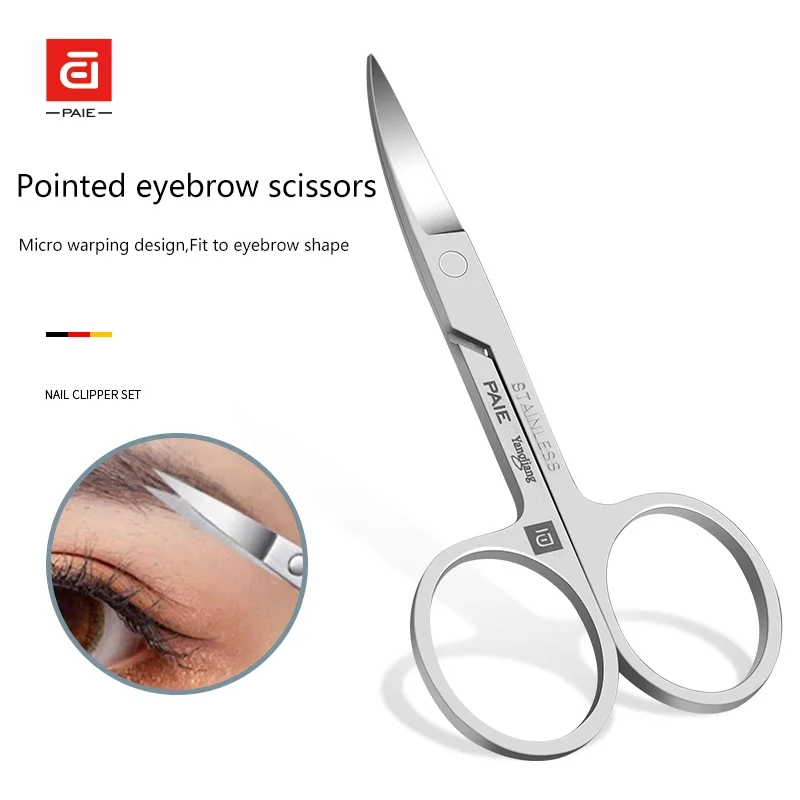 Nagelknipser 5-teiliges Set Edelstahl Nagelschneider/Trimmer/Schneider Ohrlöffel Nagelfeilen Set Beauty Grooming Tool Kit Heimgebrauch