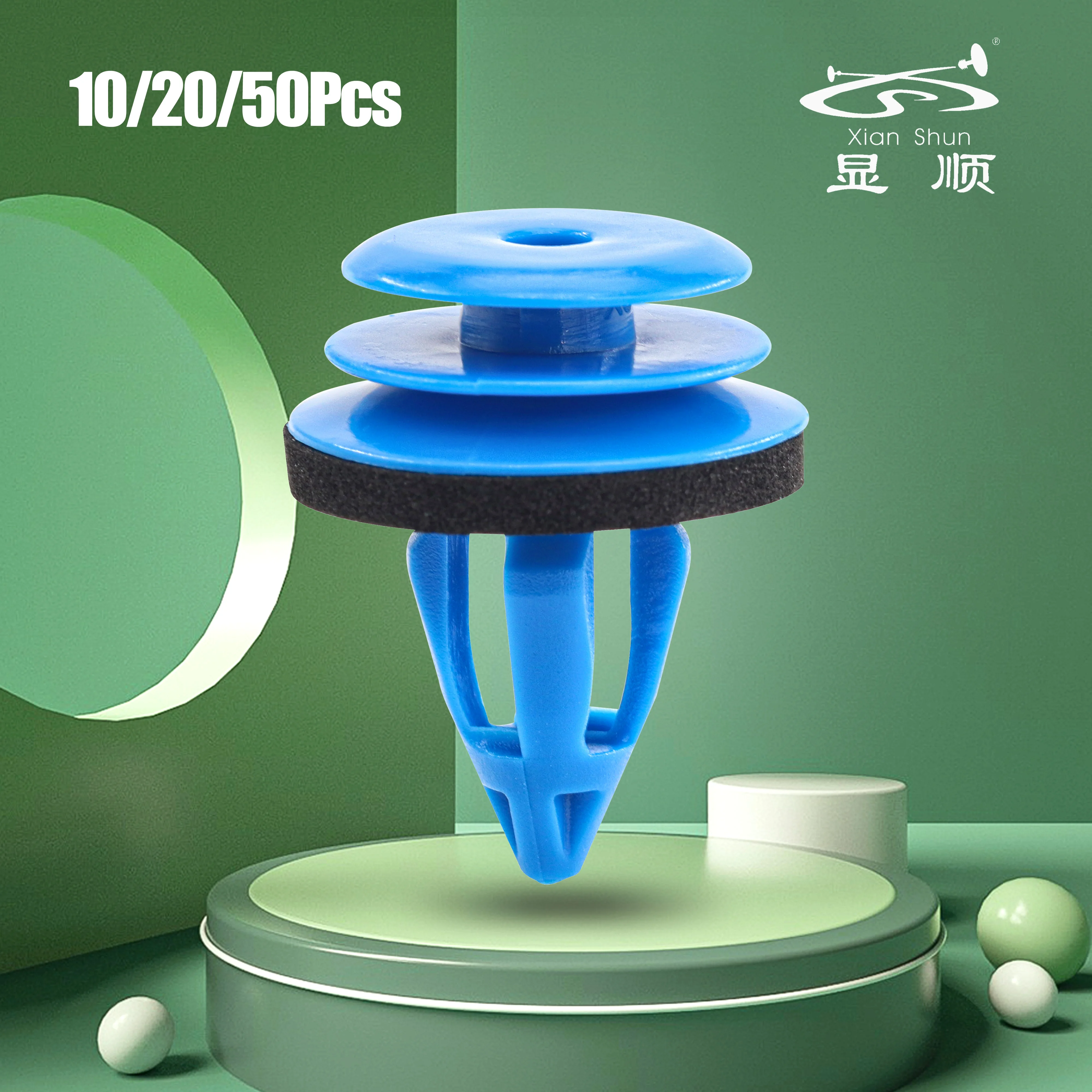 

10/20/50Pcs Blue POM Bumper Interior Replacement Parts Car Fastening Clips Car Accessories LR027255 101496900A 07147129317