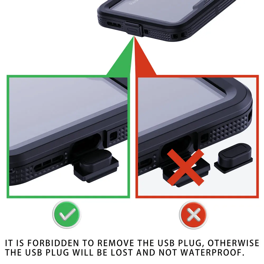 For Redmi Note 12 Pro 5G 2023 Waterproof Case IP68 360 Protect for Xiaomi Redmi Note 12 Case Phone Note12 12Pro Shockproof Cover