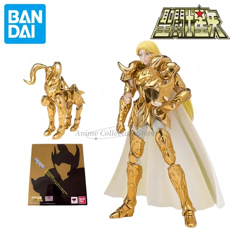 Genuine Bandai Saint Seiya Cloth Myth EX ARIES MU Original Color Edition Metal PVC in Stock Anime Action Figures Model Toys