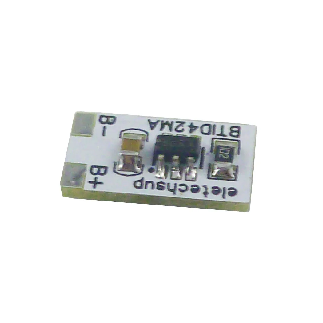 

Integrated Circuits Mini DC 3.7V 4.2V Lithium Battery Power Indicator Light for 5.8G FPV Racing RC Drone