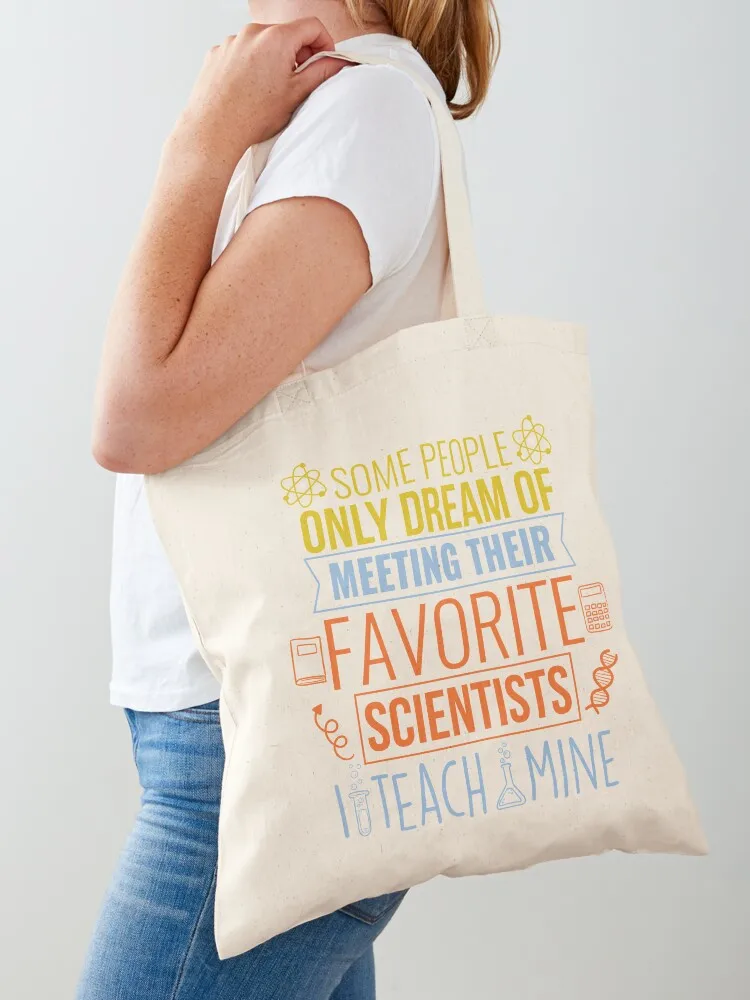 

Science Teacher Gift Teachers Biology Chemistry Physics Scientist Tote Bag Big bag women Canvas bag cute pouch