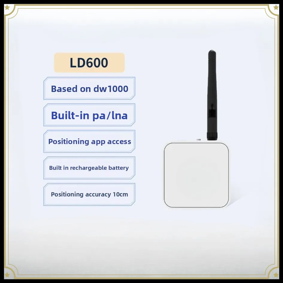 UWB Ranging Indoor Positioning Base Station & Tag Module Development Board, DW1000 DW3000 PDOA, for Following Car