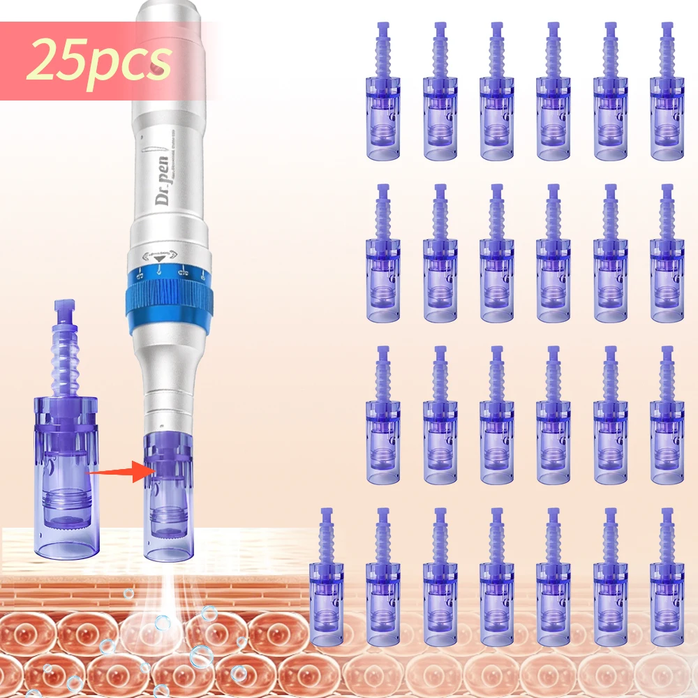 25-unidades-de-cartuchos-de-microagulhas-para-uso-com-a6-9-12-24-36-42-pinos-e-nano-redondo-quadrado-para-uso-facial-e-barba-comprimento-da-agulha-025-mm